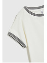 Moodo Women's White T-Shirt Moodo