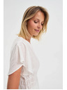Moodo Biela dámska košeľa Moodo