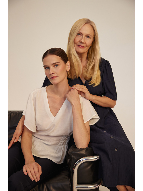 Moodo Biela dámska košeľa Moodo