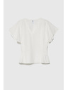Moodo Biela dámska košeľa Moodo