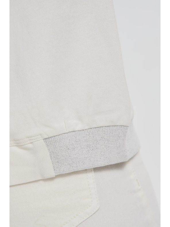 Moodo Biele dámske tričko Moodo