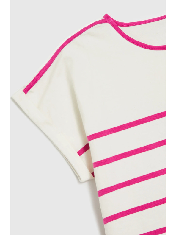 Moodo Fuchsiové dámske tričko Moodo