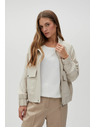 Moodo Svetlo béžová dámska bunda