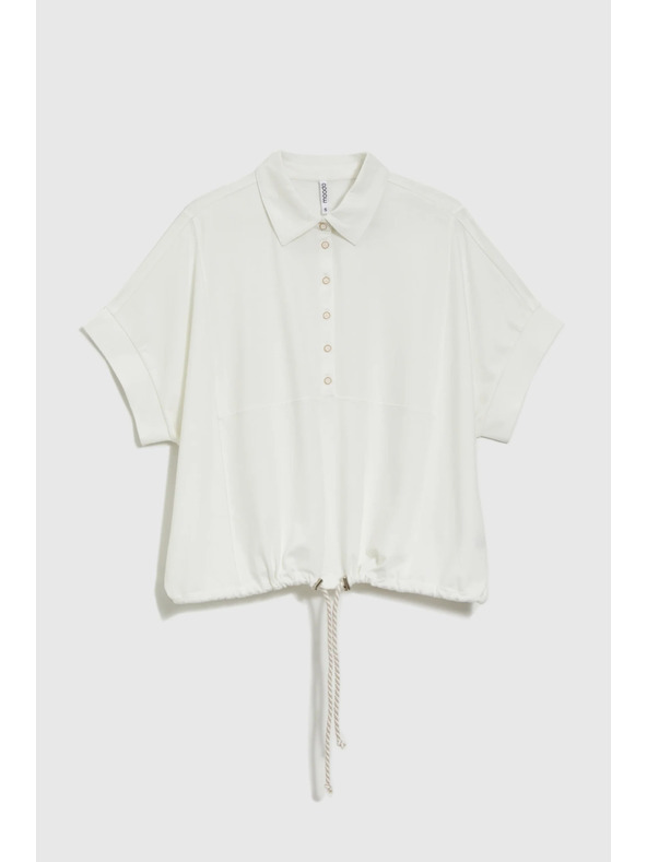 Moodo Biela dámska blúzka