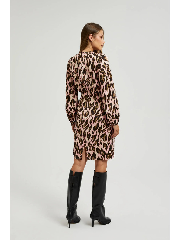 Moodo Ružové dámske šaty