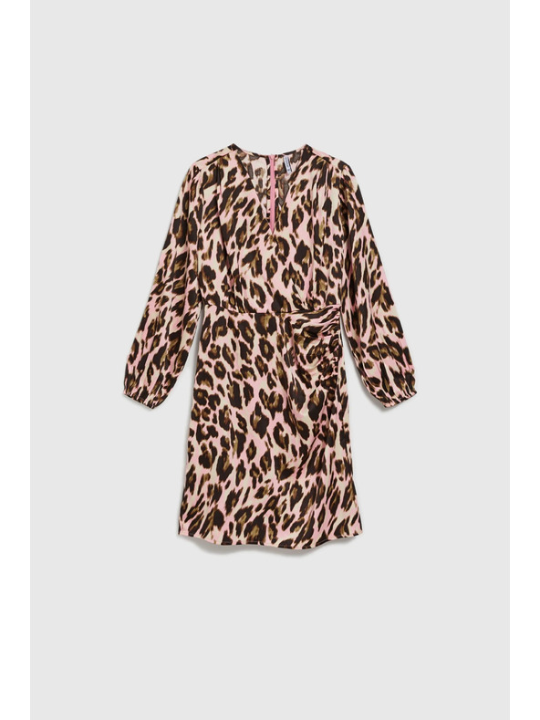 Moodo Ružové dámske šaty