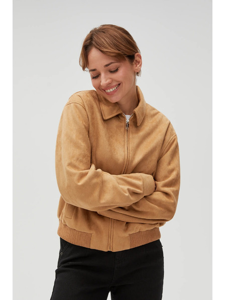 Moodo Béžová dámska bunda