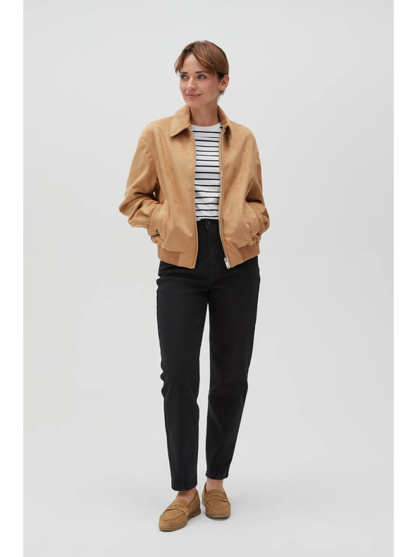 Moodo Béžová dámska bunda