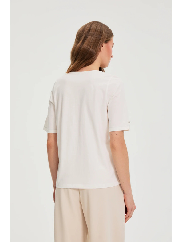 Moodo Blúzka do véčka biela Moodo