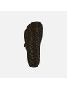 Geox Tmavohnedé dámske šľapky Geox Brionia
