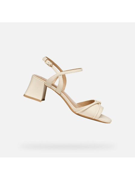 Geox Béžové dámske sandále Geox New Eraklia 50 T01