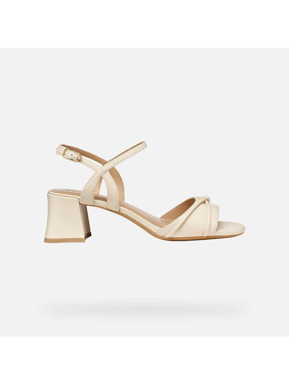 Geox Béžové dámske sandále Geox New Eraklia 50 T01