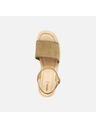 Geox Khaki dámske sandále Geox Alemeria