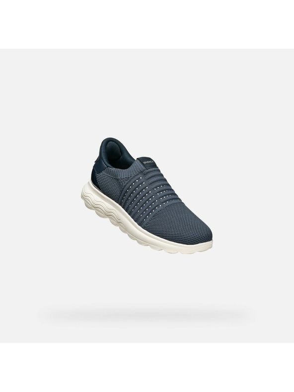 Geox Tmavomodré dámske tenisky Geox Spherica Plus