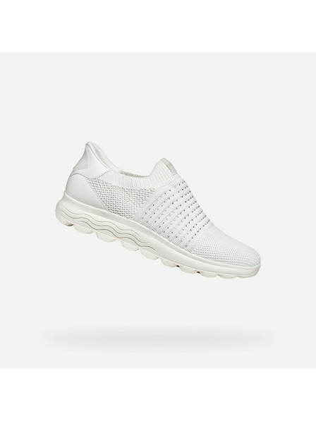 Geox Biele dámske tenisky Geox Spherica Plus