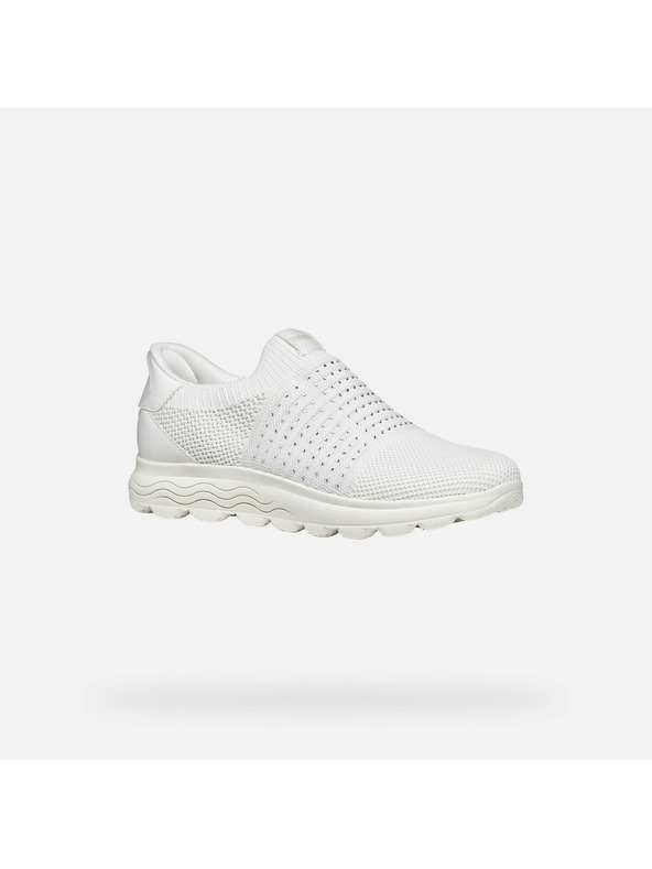 Geox Biele dámske tenisky Geox Spherica Plus