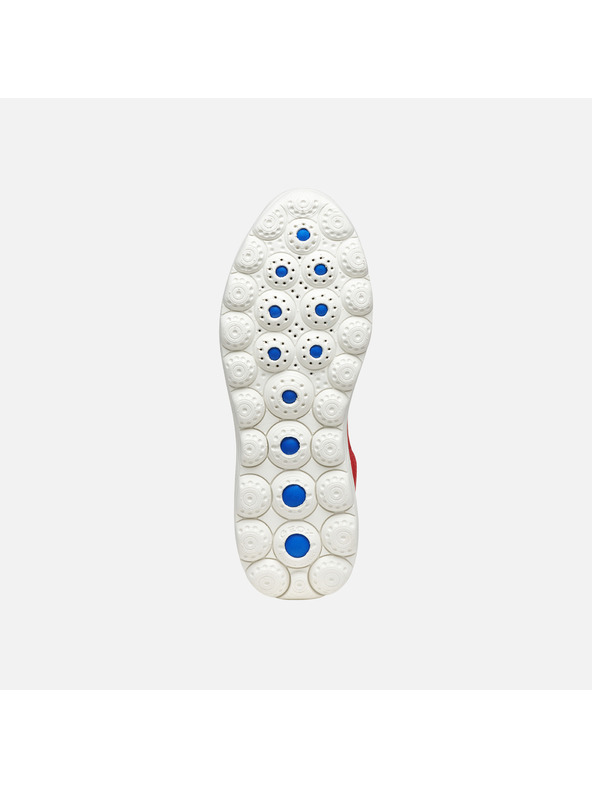 Geox Červené dámske tenisky Geox Spherica Plus Fast in