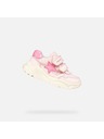 Geox Svetloružové dievčenské tenisky Geox Ciufciuf
