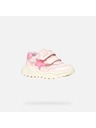 Geox Svetloružové dievčenské tenisky Geox Ciufciuf