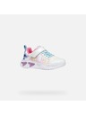 Geox Biele dievčenské tenisky Geox Assister