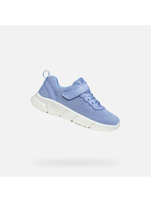 Geox Svetlomodré dievčenské tenisky Geox Aril