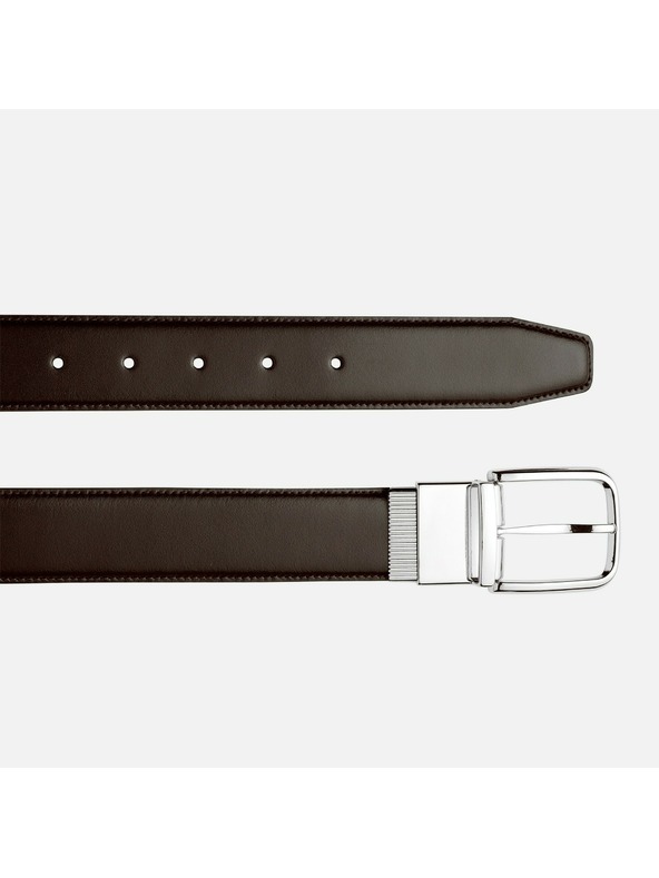 Geox Čierny pánsky opasok Geox