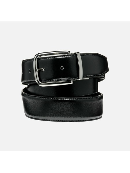 Geox Čierny pánsky opasok Geox