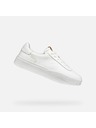 Geox Biele pánske tenisky Geox Dynamia