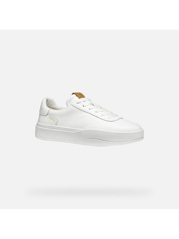 Geox Biele pánske tenisky Geox Dynamia