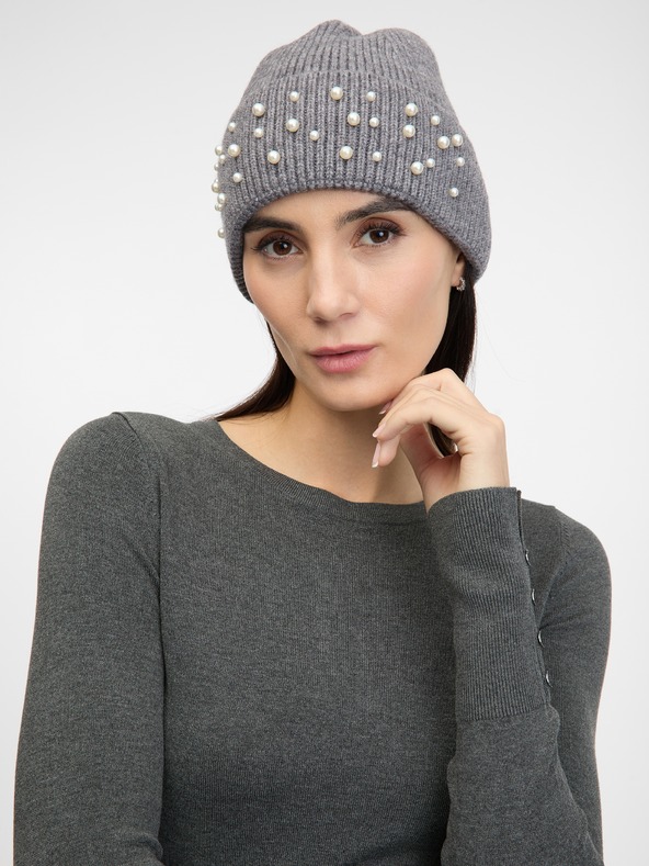 Orsay Šedá dámska čiapka ORSAY