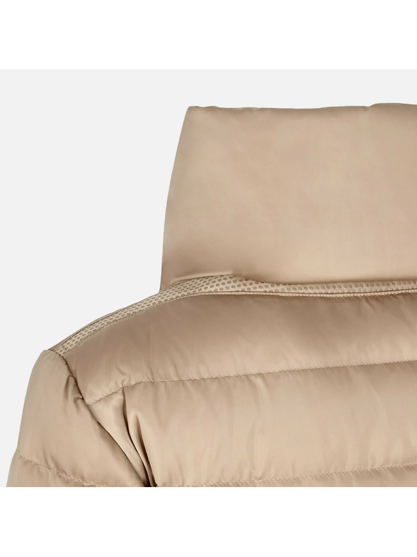 Geox Béžová dámska prešívaná bunda Geox Bettanie