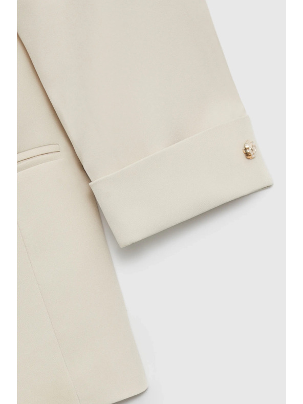 Moodo Sako s 3/4 rukávmi béžové Moodo