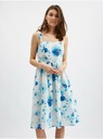 Orsay Modro-biele dámske kvetinové šaty ORSAY