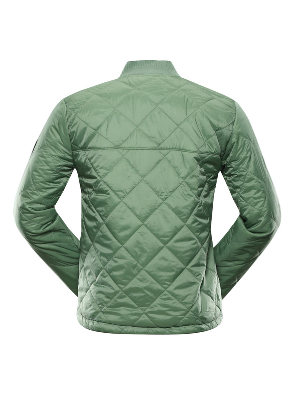 NAX Zelená dámska prešívaná bunda NAX Lopena