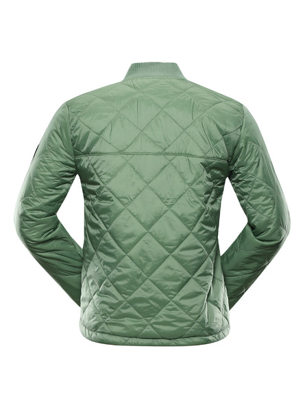 NAX Zelená dámska prešívaná bunda NAX Lopena