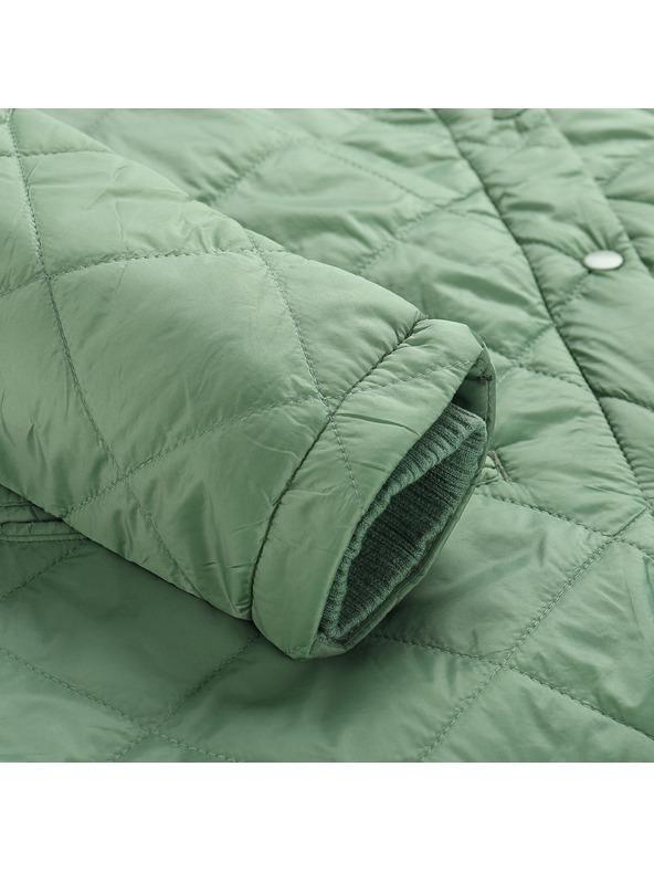 NAX Zelená dámska prešívaná bunda NAX Lopena