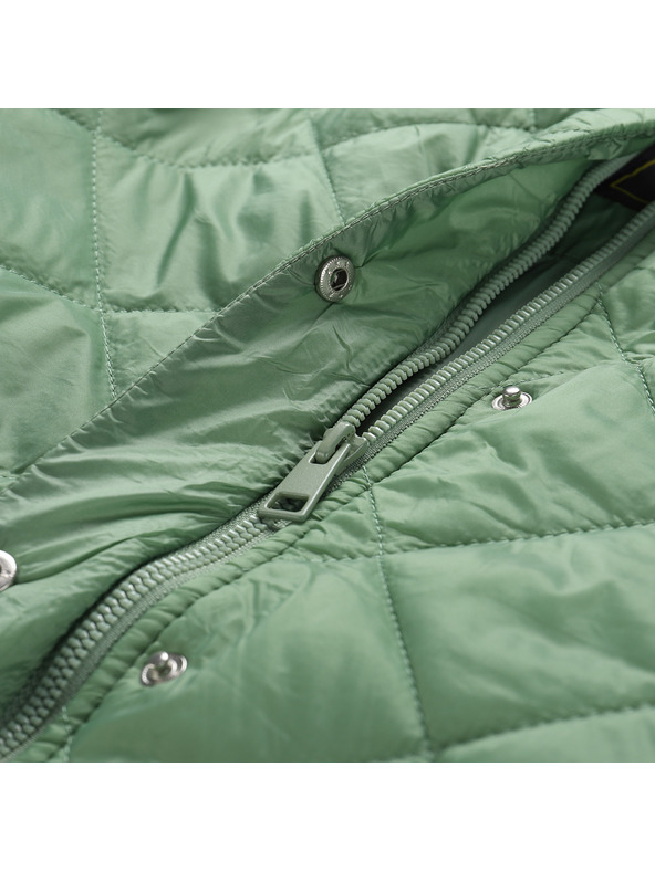 NAX Zelená dámska prešívaná bunda NAX Lopena