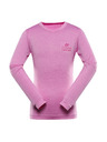 ALPINE PRO Detské rýchlo schnúce tričko ALPINE PRO MILDO 2 cyclamen