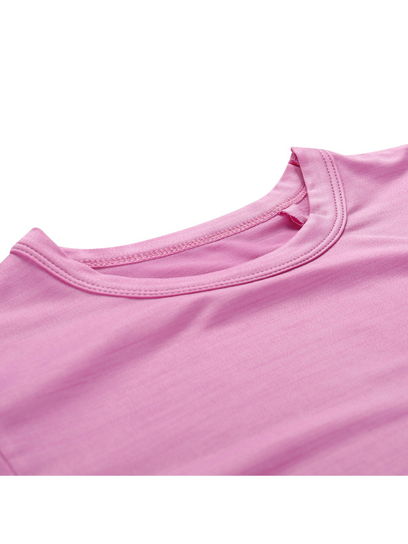 ALPINE PRO Detské rýchlo schnúce tričko ALPINE PRO MILDO 2 cyclamen