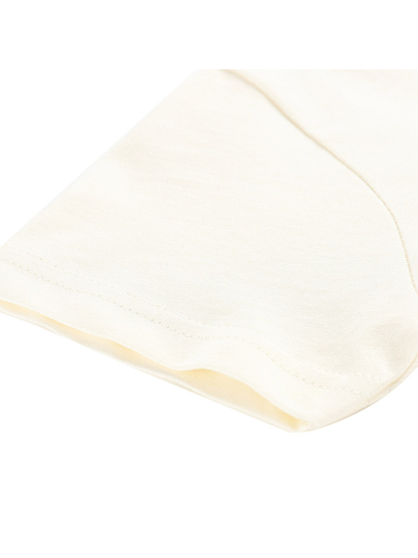 ALPINE PRO Detské tričko z organickej bavlny ALPINE PRO ECOMO 2 creme varianta pa