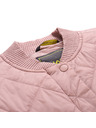 NAX Ružová dámska prešívaná bunda NAX Lopena