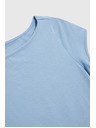 Moodo Bavlnené tričko modré Moodo