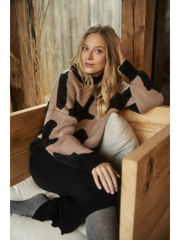 Moodo Vzorovaný sveter Moodo