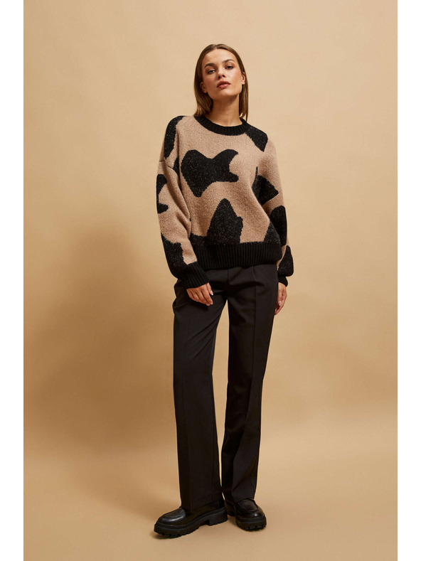 Moodo Vzorovaný sveter Moodo