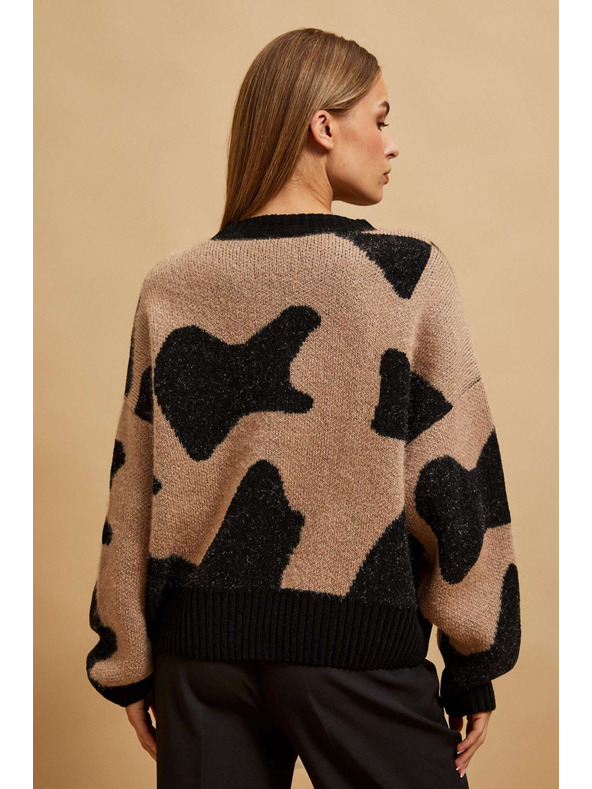 Moodo Vzorovaný sveter Moodo
