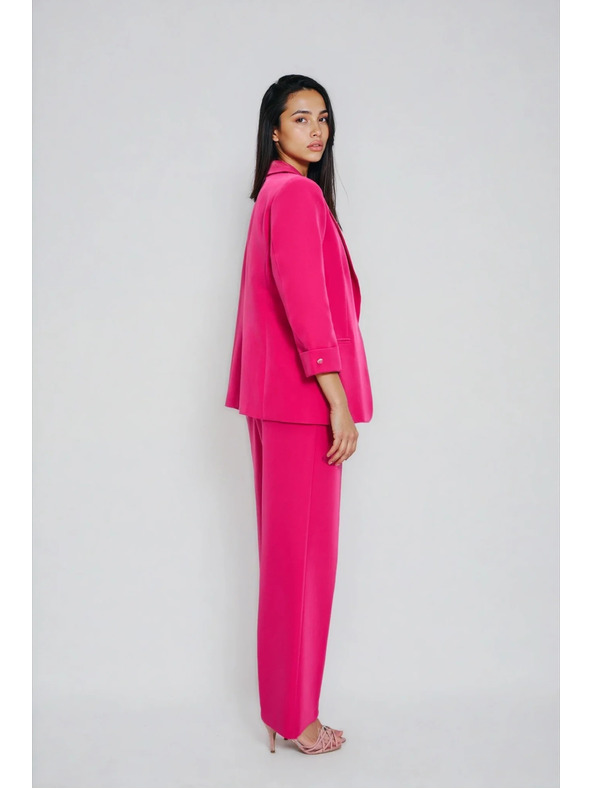 Moodo Sako s 3/4 rukávmi purpurové Moodo