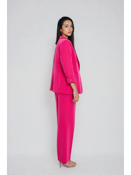 Moodo Sako s 3/4 rukávmi purpurové Moodo