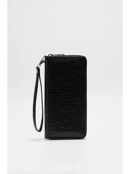 Moodo Peňaženka so záveskami čierna Moodo