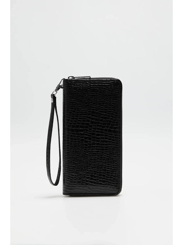 Moodo Peňaženka so záveskami čierna Moodo