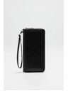 Moodo Peňaženka so záveskami čierna Moodo